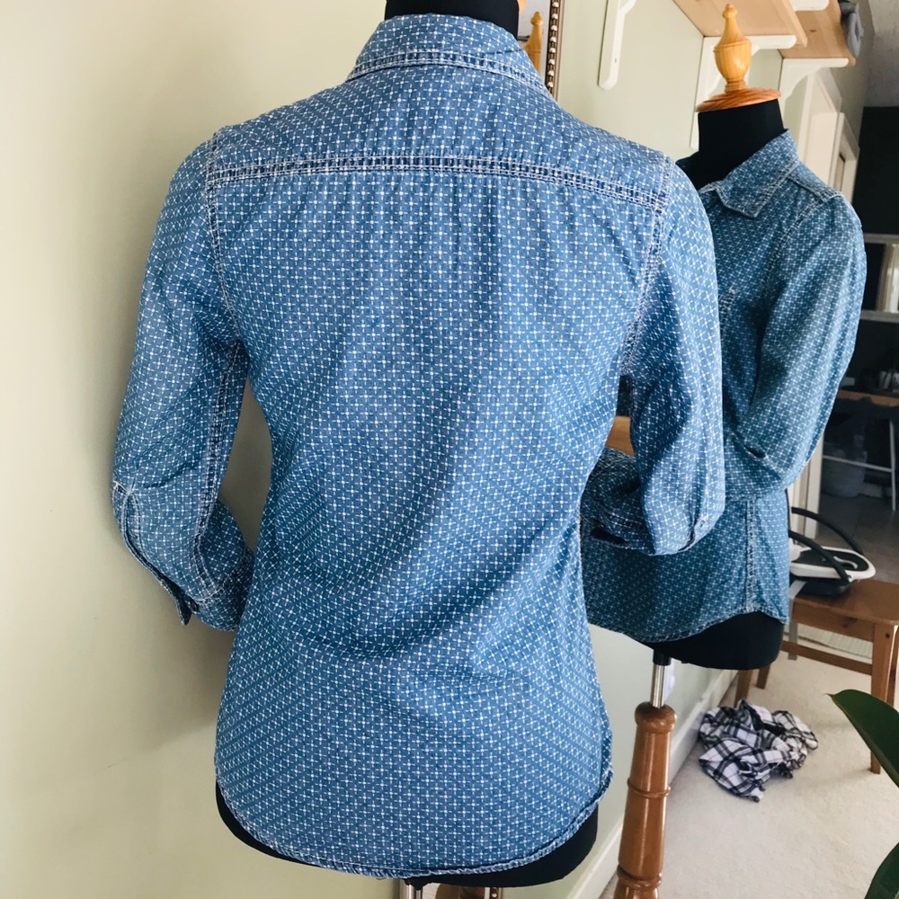 Collared Button Down Shirt - Picture 2 of 4